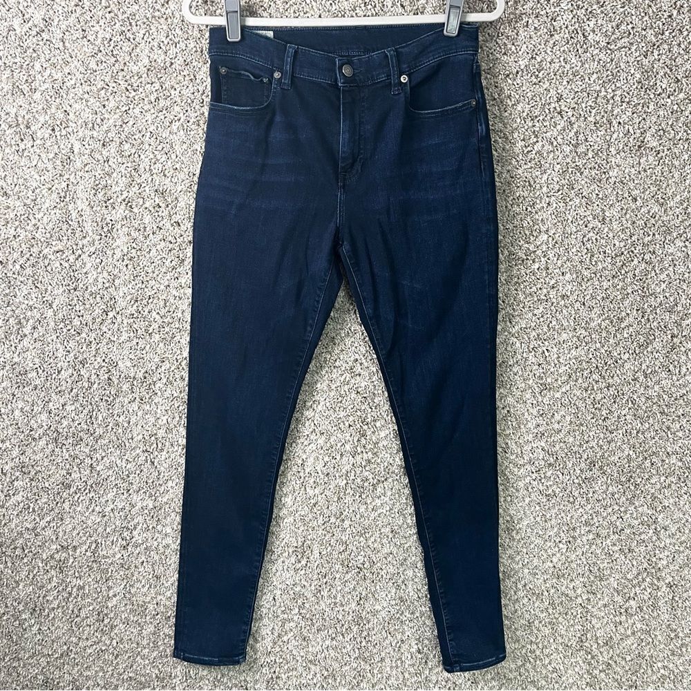Polo Ralph Lauren Jeans Women’s 30 Varick Legging Fit Dark Indigo Wash Denim
